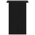 vidaXL Písací stôl čierny dub 90x50x74 cm, imitácia dreva