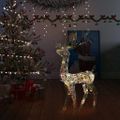 vidaXL Vianočná dekorácia, akrylový sob 140 LED 128 cm, farebná