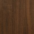 vidaXL Konferenčný stolík hnedý dub 58x58x40 cm kompozitné drevo