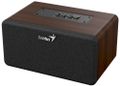 GENIUS repro SP-918BT/ Bluetooth 5.3/ 6W/ dobíjecí USB-C/ barva tmavé dřevo Reproduktor, bezdrátový, 6W RMS, Bluetooth 5.3, 2× 2" menic, AUX vstup, USB-C, prenosný, barva tmavé drevo
