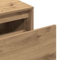 vidaXL Hall Lavica 80x40x45 cm Artisan Oak Engineered Wood