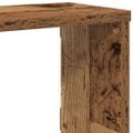 vidaXL Nástenné police 4 ks, staré drevo 60x15x23 cm, kompozitné drevo