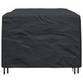 vidaXL Obal na nábytok Jednofarebný Čierna 143 x 225 x 90 cm 210D