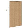 vidaXL Roleta Hnedá 90 x 160 cm Bambus