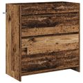 vidaXL Skriňa pod umývadlo do kúpeľne Staré drevo 78,5 x 37,5 x 81 cm