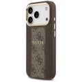 Guess puzdro na iPhone 17 Pro HC MAGSAFE PU S 4G PU PRUH hnedé