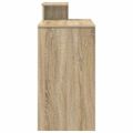 vidaXL Stôl Sonoma dub 106 x 41 x 88.5 cm Kompozitné drevo