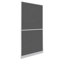 vidaXL Hinged Hmyzová sieť Biela a čierna 100 x 215 cm