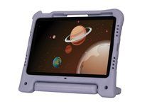 Zadný kryt pre tablet - antibakteriálny - EVA pena, sklené vlákno - purpurová - pre Apple 10.9-inch iPad (10th generation); 10.9-inch iPad Air (4th generation, 5th generation); 11-inch iPad Air (M2, M3, M4); 11-inch iPad Pro (1st generation, 2nd generation, 3rd generation, 4th generation); iPad (A16)