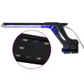 vidaXL LED svetlo do akvária so svorkami 25-45 cm modrá a biela