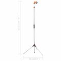 vidaXL Záhradná sprcha s trojnožkou 221 cm hliníková