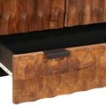 vidaXL Highboard so zásuvkou Drevité hnedé dokončenie 60 x 33 x 100 cm