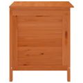 vidaXL Záhradný úložný box hnedý 50x49x56,5 cm jedľový masív