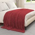 vidaXL Deky Bordeaux červená 200 x 150 cm 0.8 kg Flís
