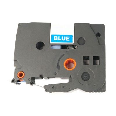 alt. páska BROTHER TZE-565 biele písmo, modrá páska Tape (36mm)