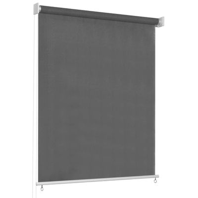 vidaXL Vonkajšia zatemňovacia roleta 60x230 cm antracitová