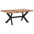vidaXL Jedálenský stôl 180x90x75 cm, drevený masív s medovým náterom