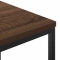 vidaXL Kúpeľňová skrinka s policami dub hnedý 76,5x35x95 cm