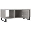 vidaXL Konferenčný stolík sivý sonoma 102x50x40cm kompozitné drevo