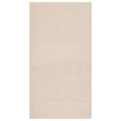 vidaXL Prateľný koberec, huňatý, krátky vlas 80x150 cm, protišmykový