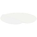 vidaXL Chránič na stôl, matný Ø 80 cm, 1,6 mm, PVC
