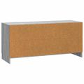 vidaXL TV skrinka Sivá sonoma 102 x 34,5 x 47 cm Kompozitné drevo