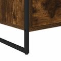 vidaXL Servírovacia skriňa Dymová dub 79 x 36 x 75.5 cm