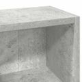 vidaXL Skrinky na CD 2 ks, betónovo sivé 21x16x93,5cm kompozitné drevo