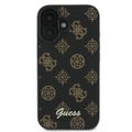 Guess puzdro pre iPhone 16 Plus 6,7" GUHMP16MPGPYSK čierne hardcase PU Peony Script MagSafe