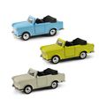 Auto kovové trabant kabriolet
