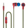 Káblové slúchadlá Forever JSE-200 jack 3,5mm zelená bežné