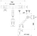 Neomounts FPMA-D940D / Flat Screen Desk Mount (clamp) / Silver Držák, VESA, stolní, pro 2 ploché monitory, úhloprícka 10"-24", náklon 60°, otácení 360°, rotace 180°, nosnost 14kg, stríbrný