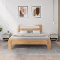 vidaXL Nočné stolíky 2 ks betónovosivé 50x46x50 spracované drevo