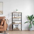 vidaXL Regál na knihy 3 úrovní 60 x 29,5 x 115 cm Kompozitné drevo