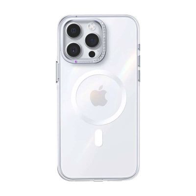 Joyroom PN-15B2 Magsafe Glacier Case pre iPhone 15 Pro (priehľadný)