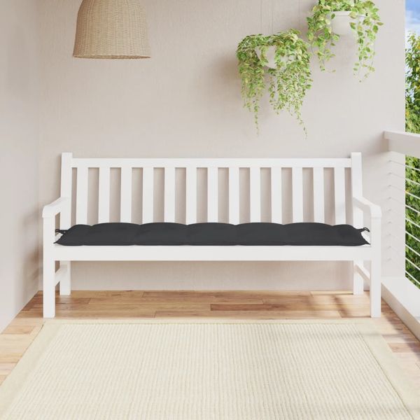 vidaXL Podložka na záhradnú lavičku 180x50x7 cm, oxfordská látka