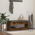 vidaXL Predsieňová lavica Údený Dub 103 x 38 x 45 cm
