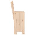 vidaXL Barové stoličky 2 ks 40x48,5x115,5 cm borovicový masív