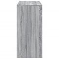 vidaXL Barový stôl sivý sonoma 102x50x103,5 cm kompozitné drevo