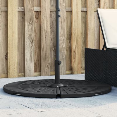 vidaXL Závažie s rukoväťou pre krížové stojany na slnečník 14 kg