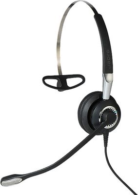 Jabra BIZ 2400 II/Mono/QD/Drôt/Čierna-strieborná