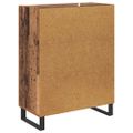 vidaXL Servírovacia skriňa Staré drevo 69,5 x 34 x 90 cm
