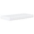 vidaXL Penový matrac biely 80x210 cm tvrdosť H2 H3