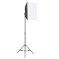 vidaXL Sada do fotoštúdia so softbox svetlami a pozadím