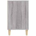 vidaXL Botník sivý dub sonoma 102x36x60 cm spracované drevo