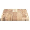 vidaXL Plávajúce police 4 ks 100x30x2 cm neošetrené masívne drevo akácia