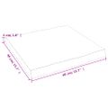 vidaXL Stolová doska 40x40x(2-4) cm neošetrený masív živé hrany