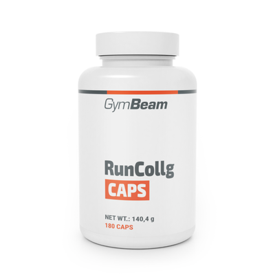 Hydrolyzovaný kolagén RunCollg® s vitamínom C - GymBeam, 180 kaps., kapsulovaný, Viaczložkové
