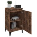 vidaXL Nočné stolíky 2 ks dymový dub 40x35x70 cm spracované drevo
