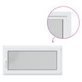 vidaXL Otočné a sklopné okno do suterénu RISOR 120 x 60 cm PVC a sklo